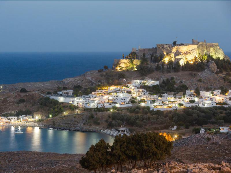 Lindos View Hotel Esterno foto
