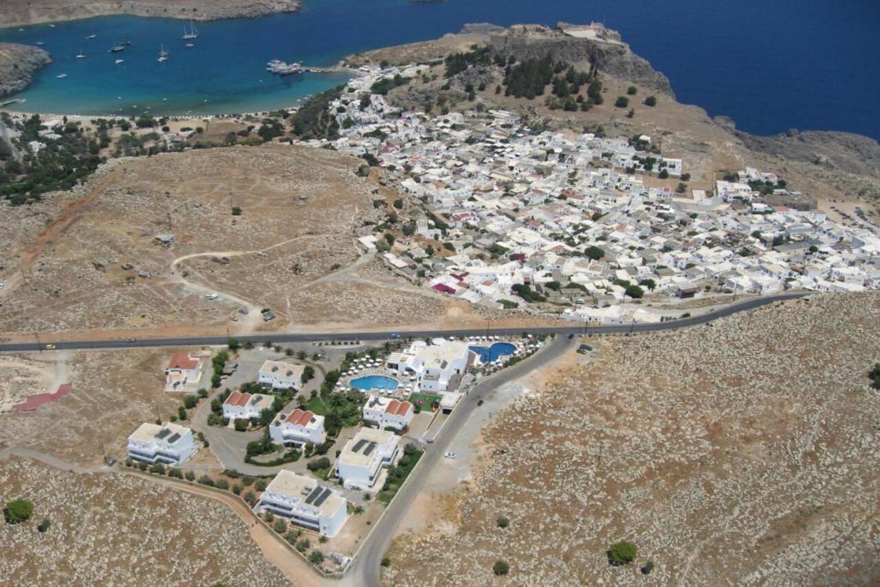 Lindos View Hotel Esterno foto