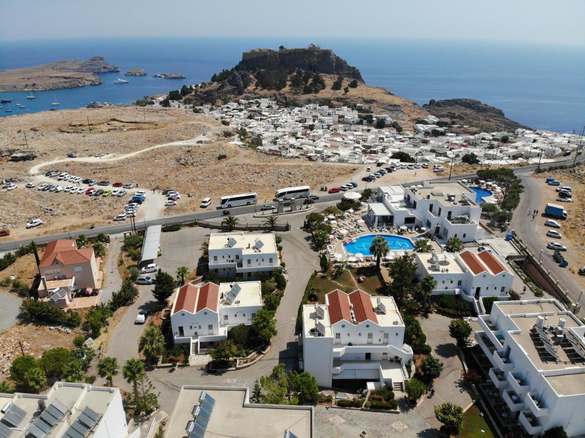 Lindos View Hotel Esterno foto